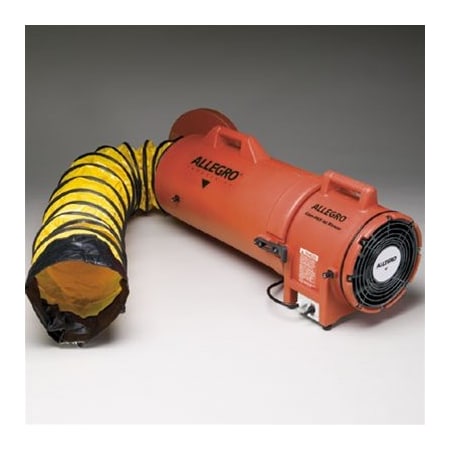 Allegro Industries 8In Plastic Compact Canister W 15 Ft, 953301 9533-01